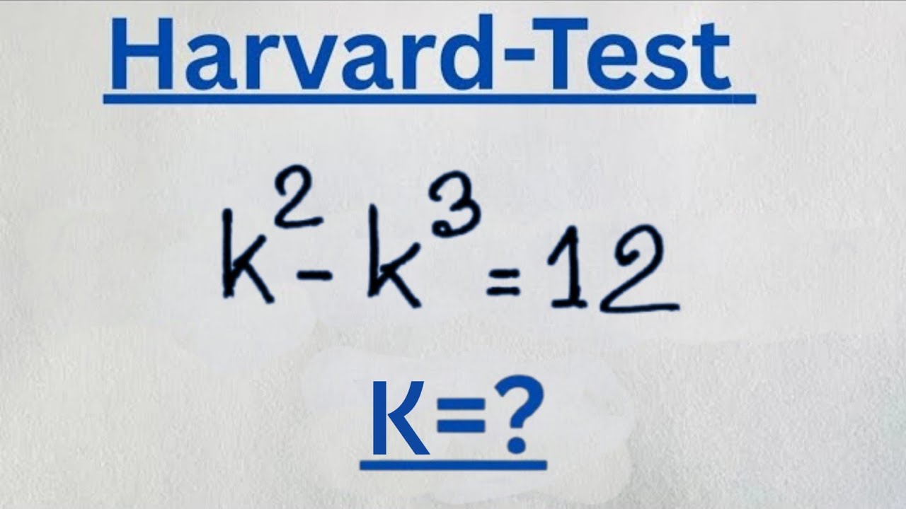 Germany | A Nice Math Olympiad Algebra Problem #maths #education 