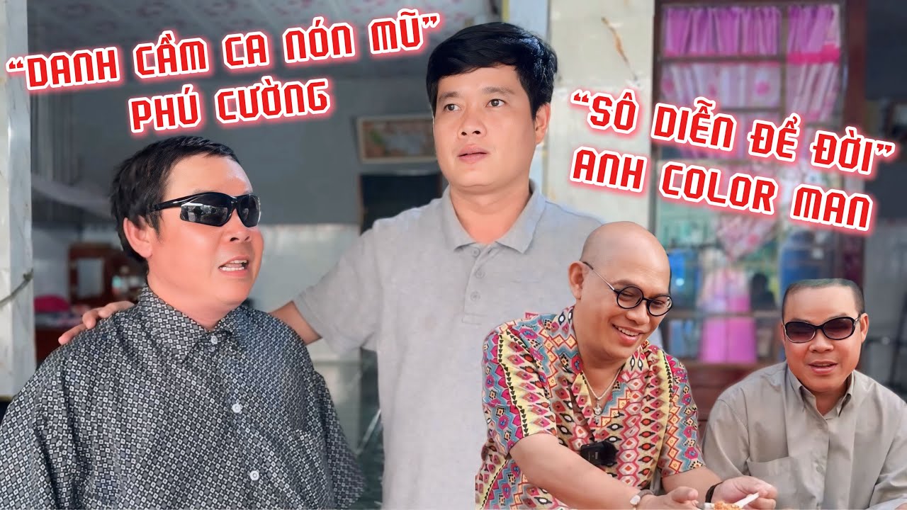 Khương Dừa hội ngộ Danh cầm ca nón mũ Phú Cường, từng được anh Color Man làm Sô Diễn Cuộc Đời