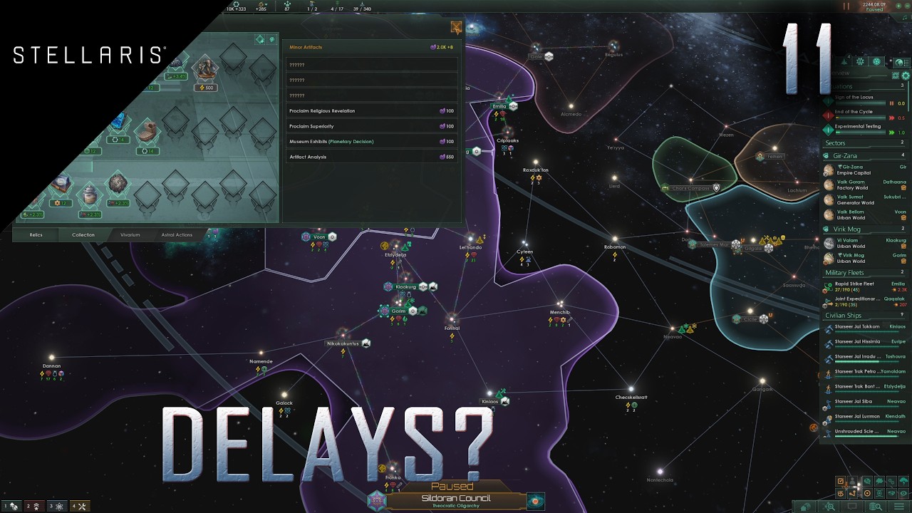 Давайте поиграем в Stellaris - (Псионические) Порождения Конца Света / Спиритуалист-ксенофоб - E11