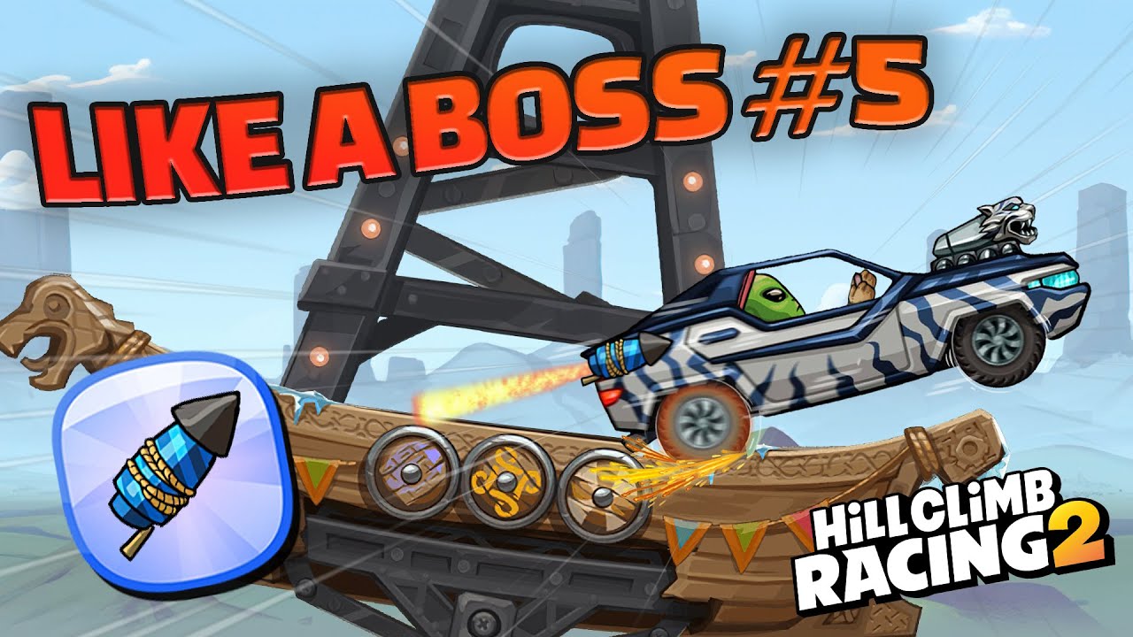 🤯Как босс #5🔥Эпические и забавные моменты — подборка игрового процесса Hill Climb Racing 2