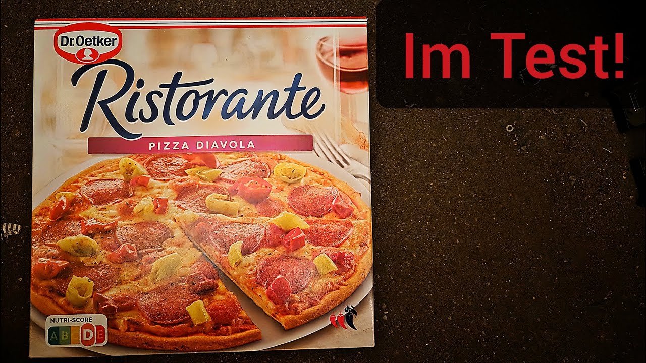 Ich teste: Dr.Oetker Ristorante Pizza Diavola.
