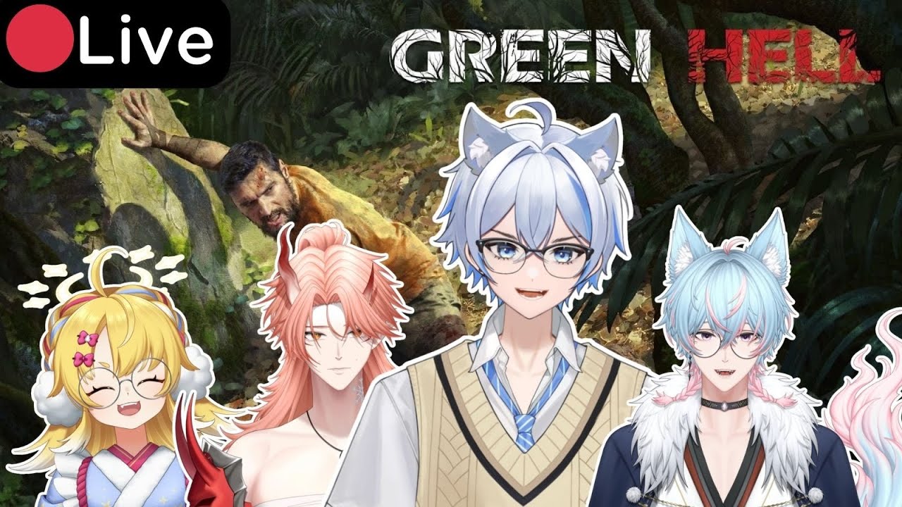 【🔴Green hell 】- หลับเพลินเกินไปมาช้าแต่มานะ Ft.Yuitoku / Ryoukatsu / Hiyoribouzu |【KaKuRo】