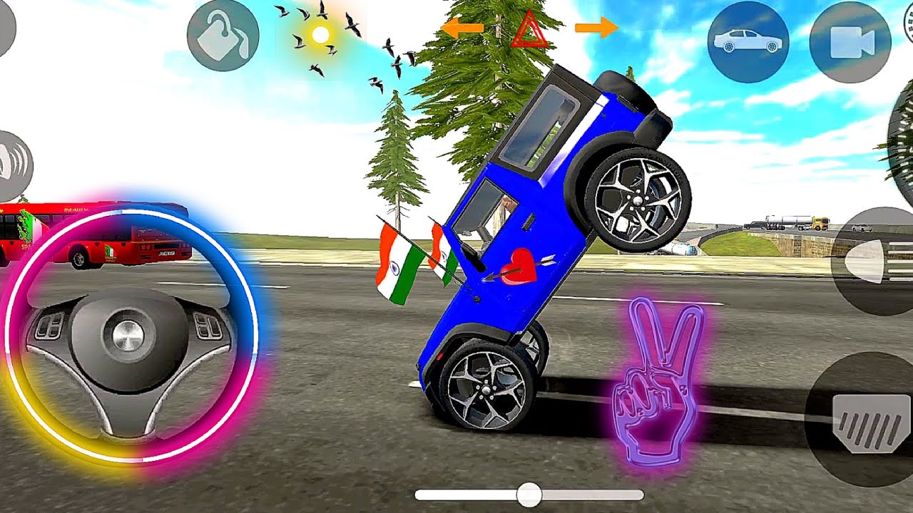 Dollar 💵 💰  Modified Mahindra Thar😈 || Indian Car Simulator 3D || Android Gameplay🥶🥶