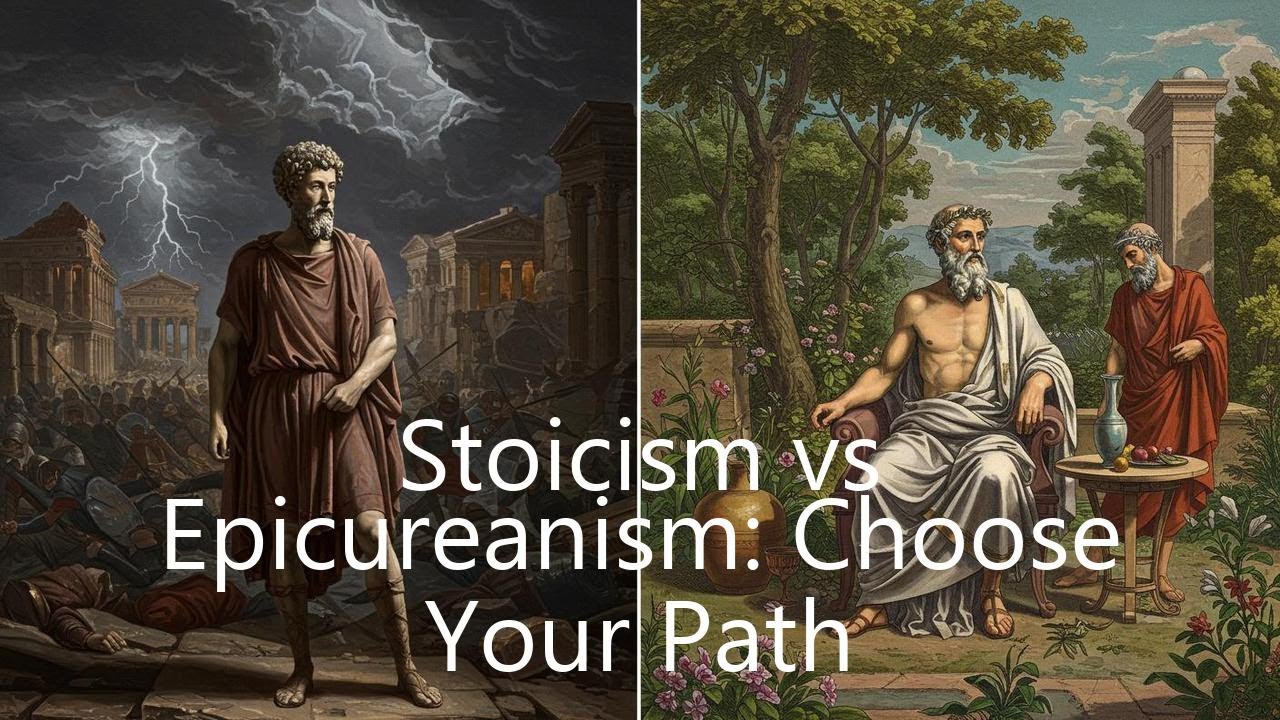 Stoicism vs Epicureanism: Ancient Rivals for a Happy Life