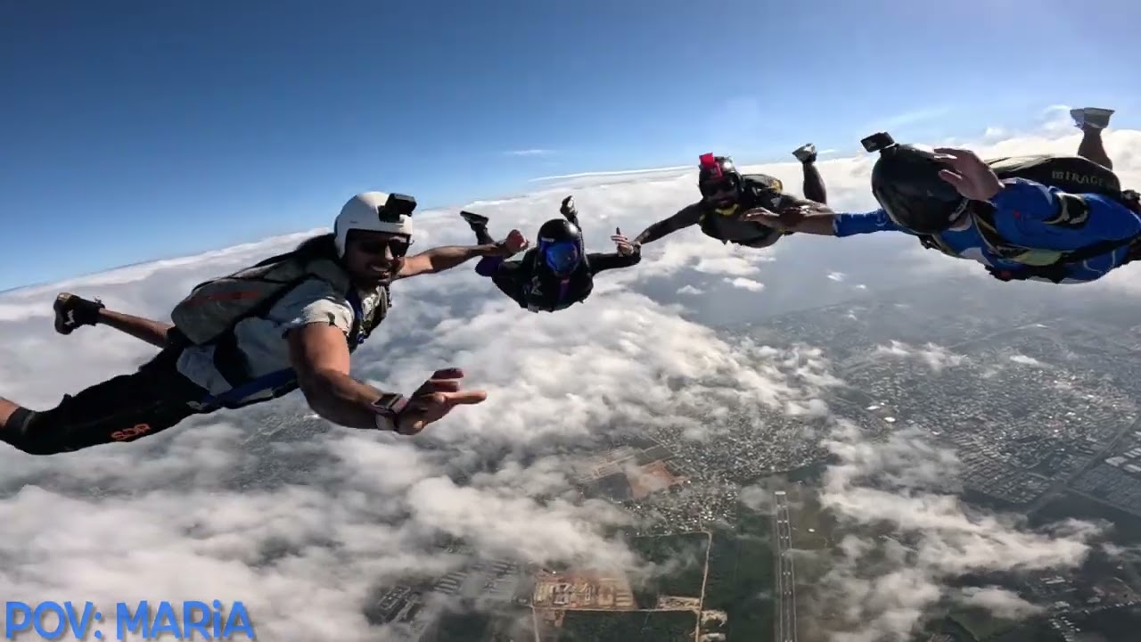 Skydive Fun Jump #191 5way Belly