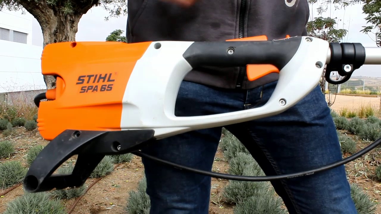 Vareador STIHL SPA 65 | Fijación de Velocidades