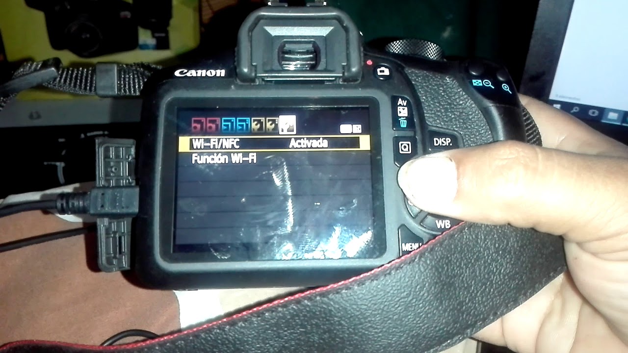 Como conectarse con cable usb desde mi camara cannon SOLUCION