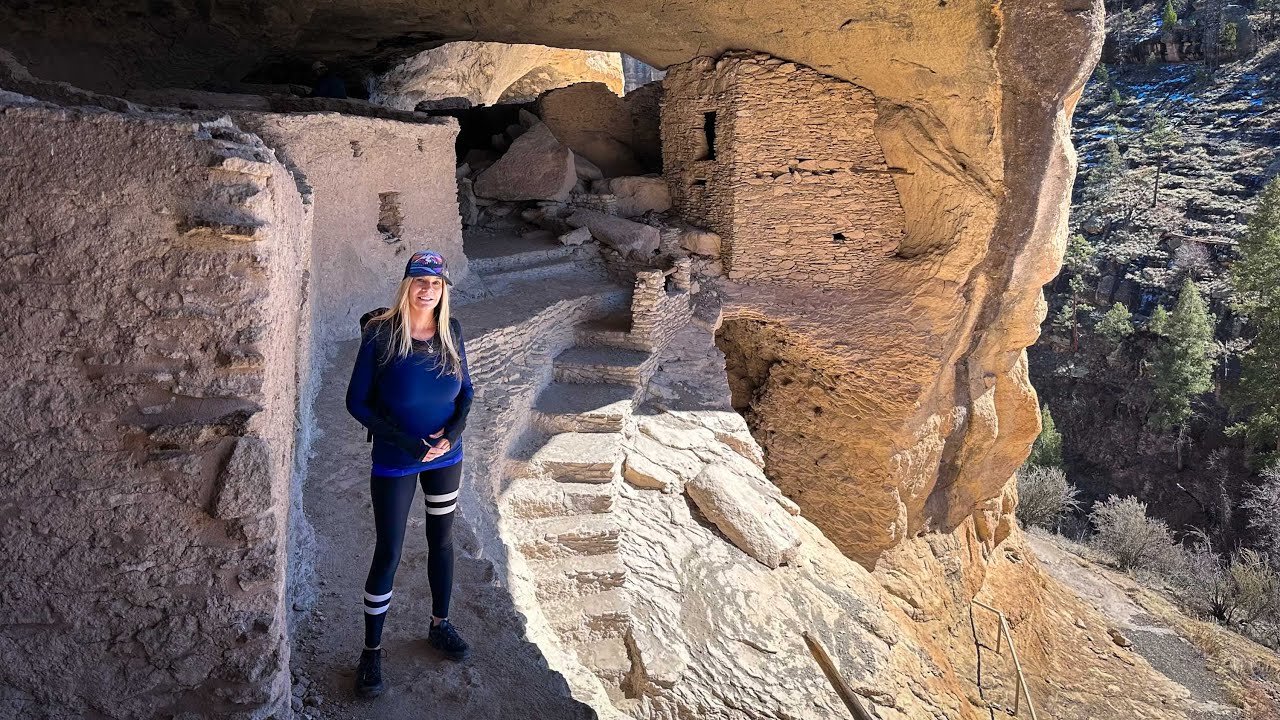 WHO KNEW IT WAS SO AMAZING HERE? | Living in a Travel Trailer | Gila Cliff Dwellings, NM | Van Life