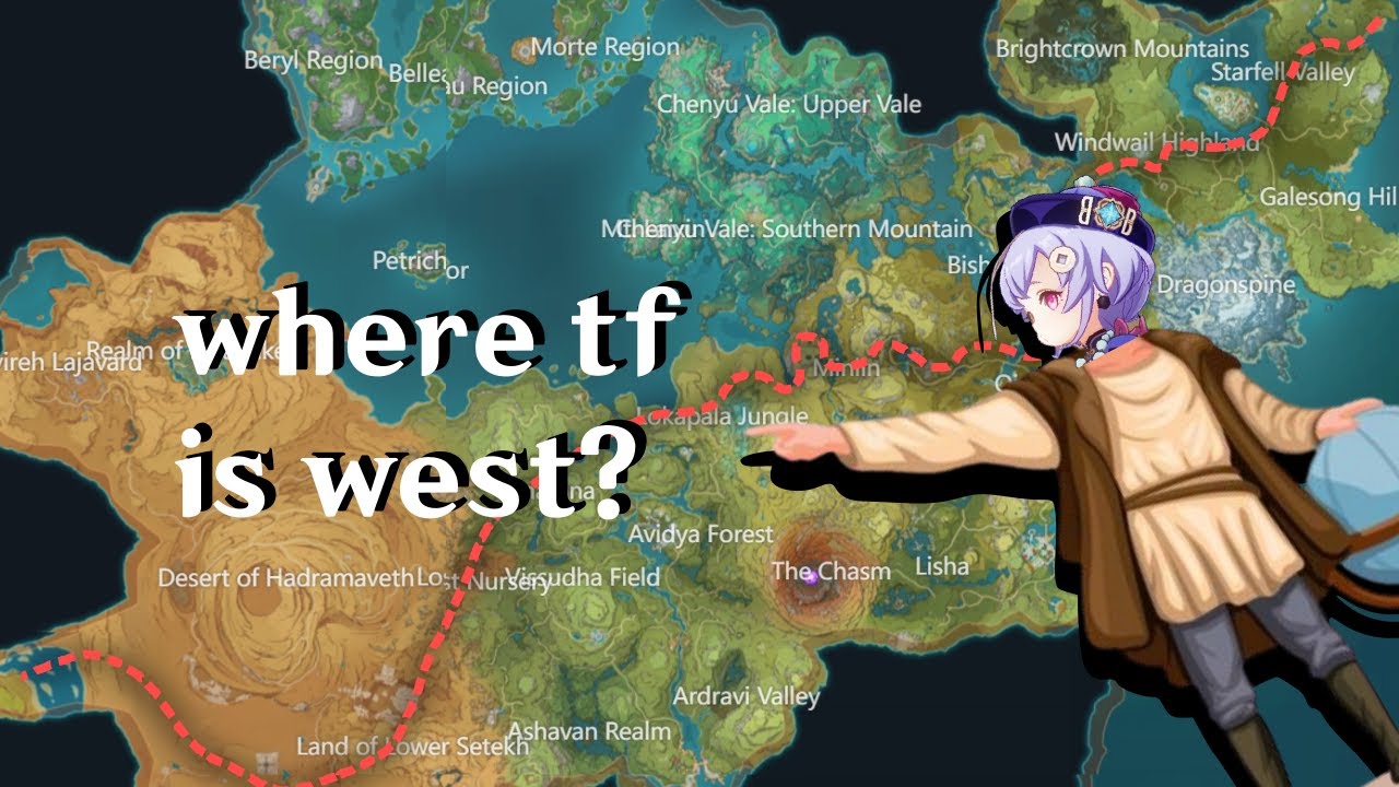Traveling to Natlan without a map