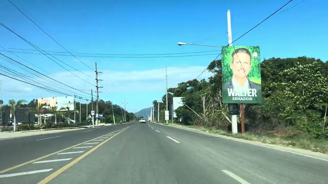 SOSUA TO PUERTO PLATA STREETS  🇩🇴