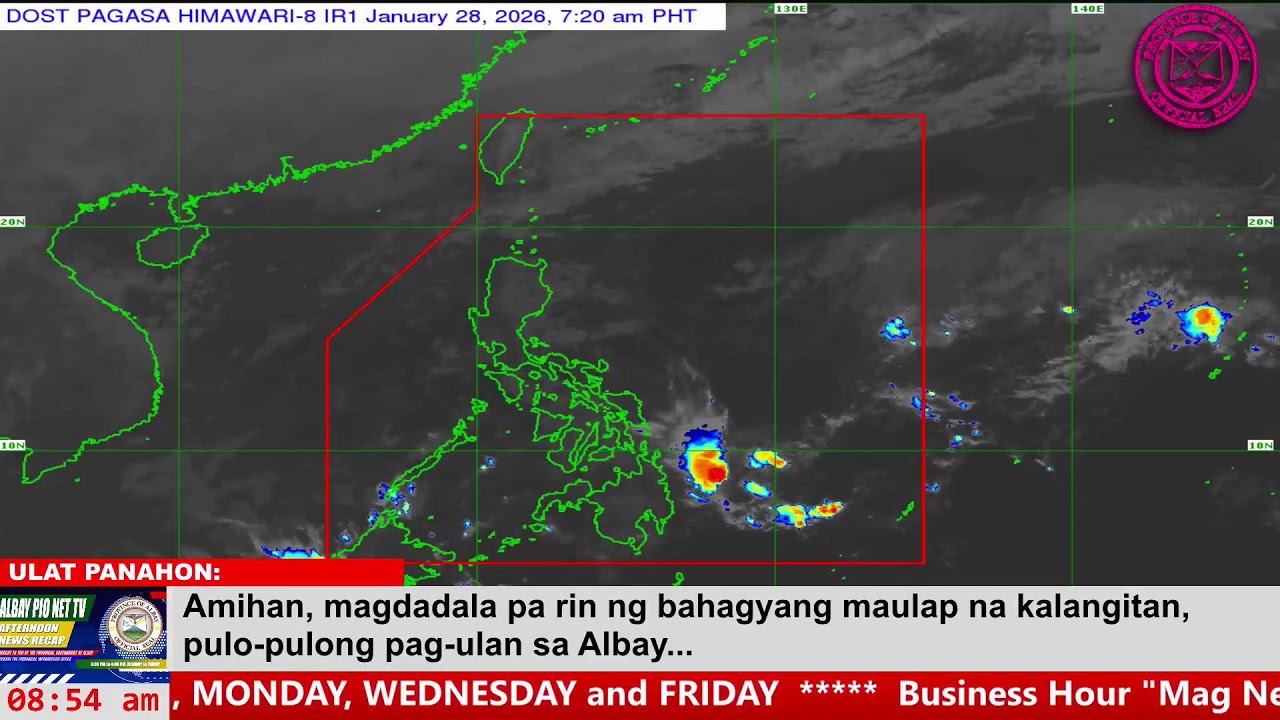 WATCH: Albay PIO Morning News Express, January 28, 2026