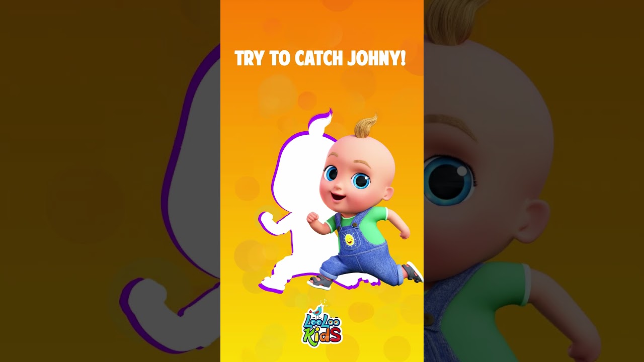 Try to Catch Johny! 🐾 Fun Shorts for Kids 🕺🎶 #KidsFun