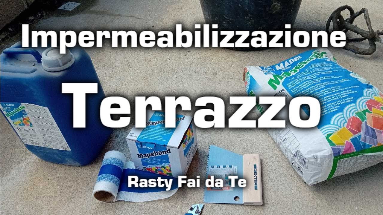 Impermeabilizzazione Terrazzo Fai da Te con Mapelastic