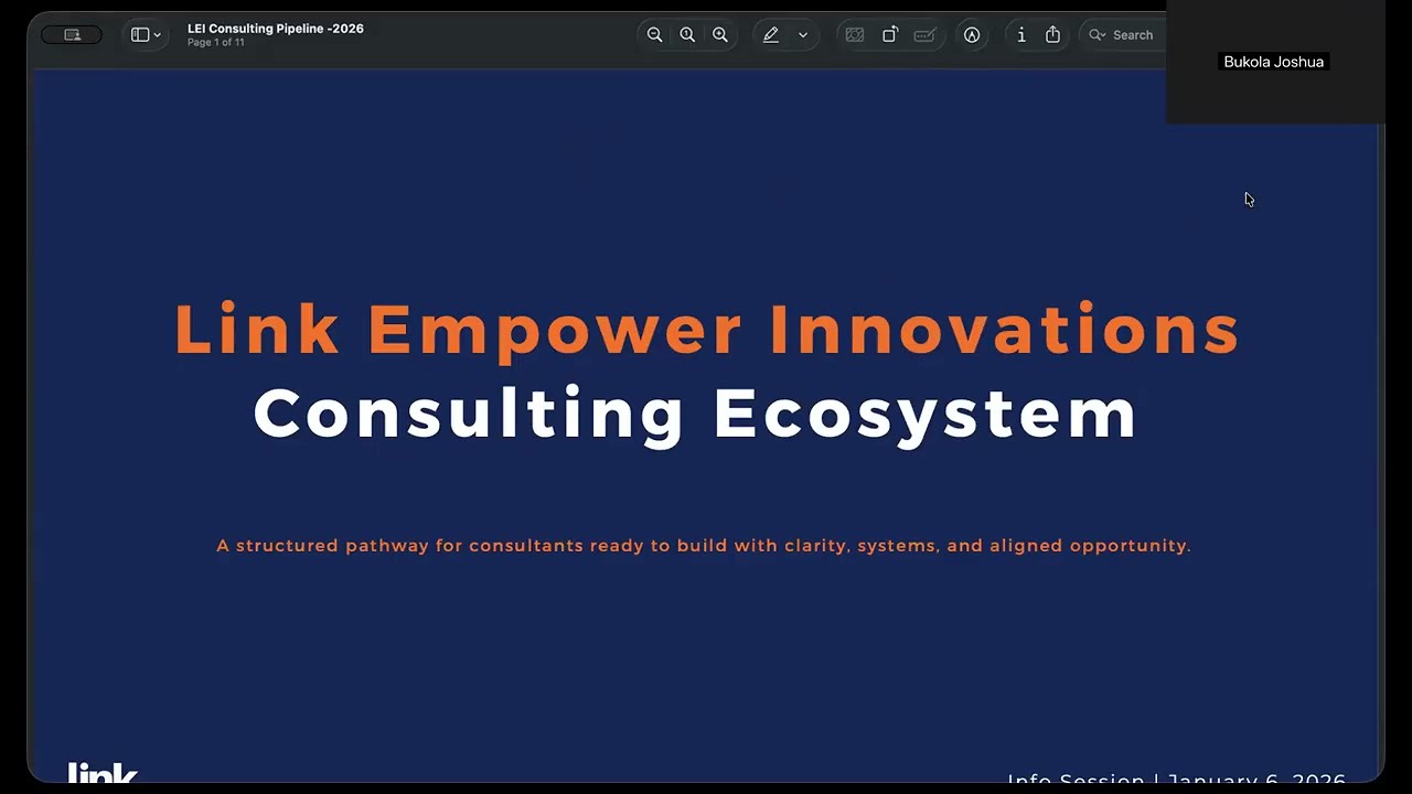Inside the Link Empower Consulting Ecosystem | 2026 Orientation