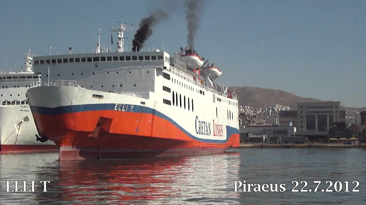 ELLI T first departure from Piraeus