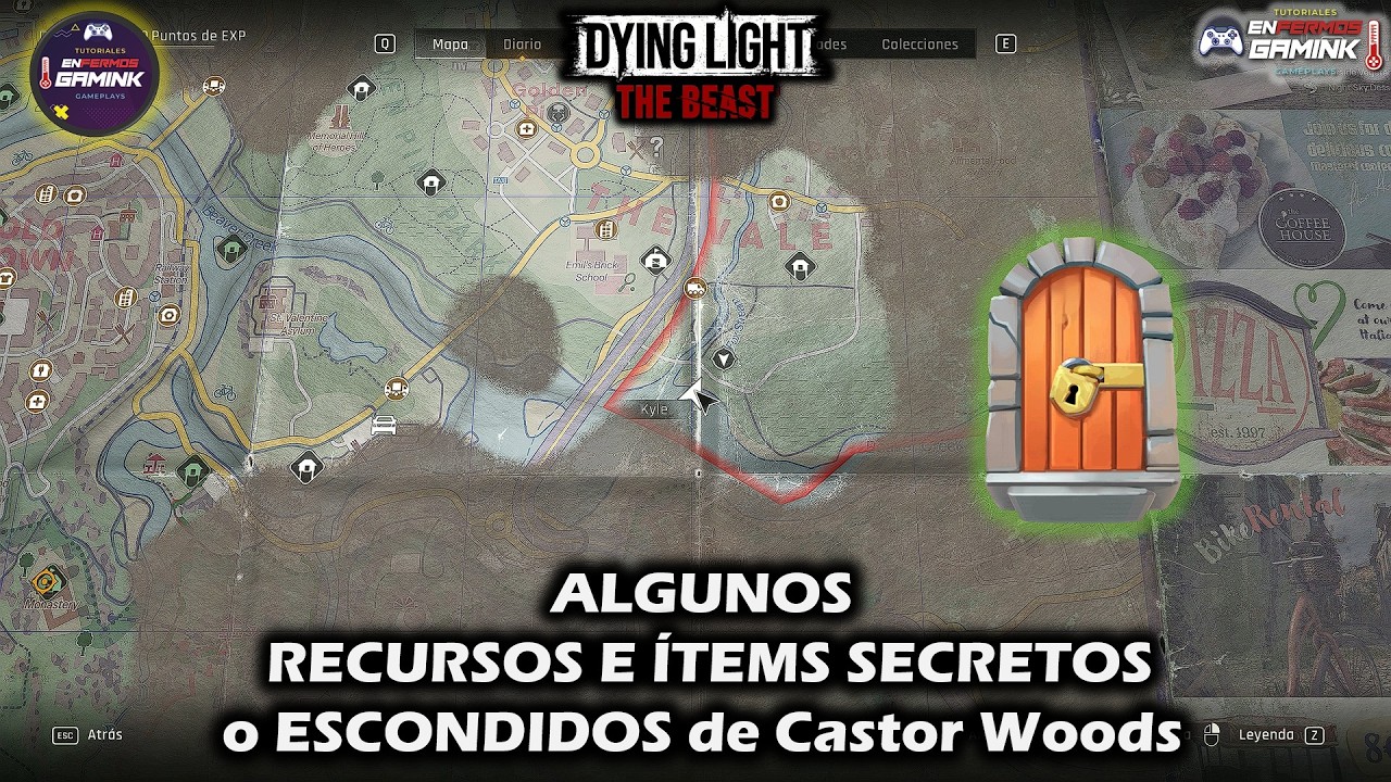 119. ALGUNOS RECURSOS E ÍTEMS SECRETOS o ESCONDIDOS de Castor Woods 🧟 Dying Light: The Beast