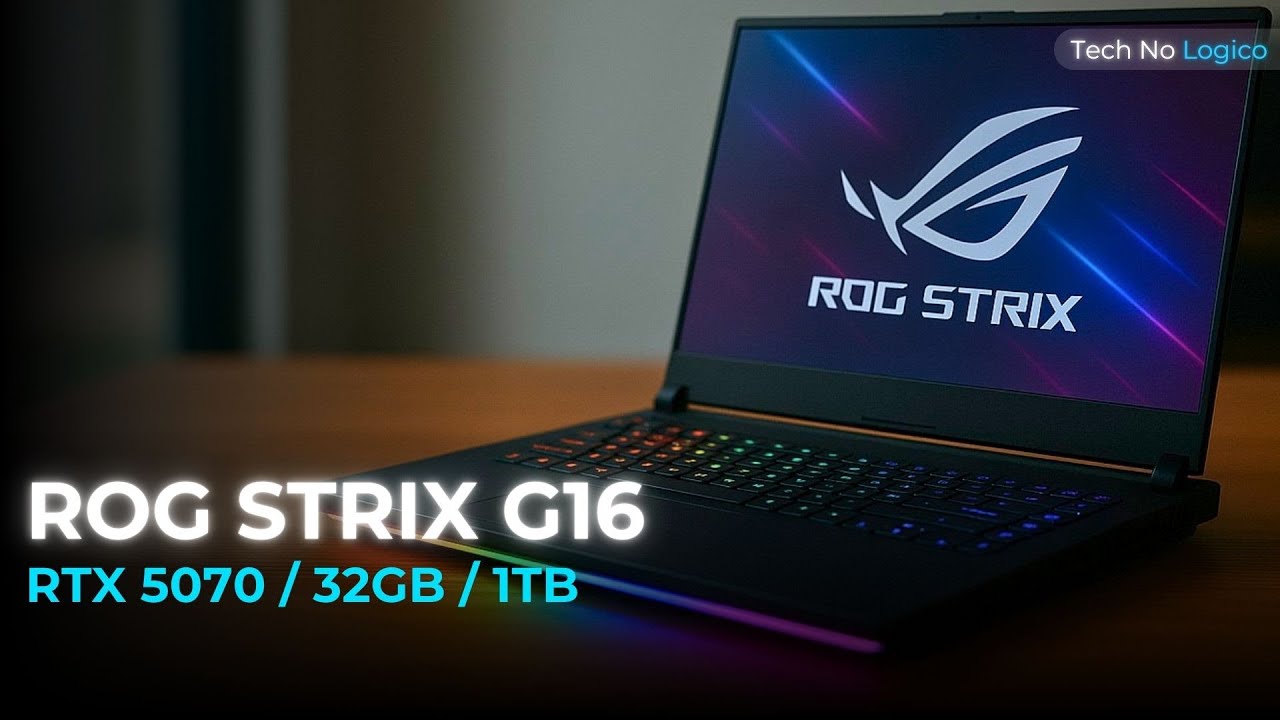 ROG Strix G16(2025): O ÚNICO Notebook que SUPERA um Desktop!