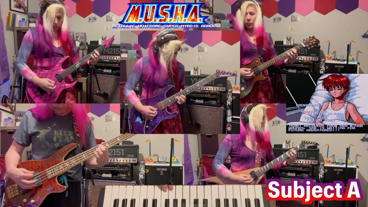 MUSHA For The Love of (guitar/bass/keys cover) - A/B blind test challenge