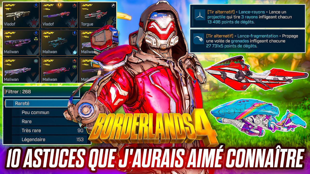 Borderlands 4 | Les 10 Astuces que j'aurais aimé Connaître... (Armes, Items Légendaires, XP, Banque)