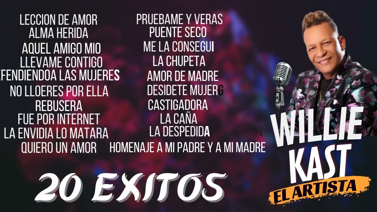 WILLIE KAST 20 EXITOS  2 BACHATAS DOMINICANA
