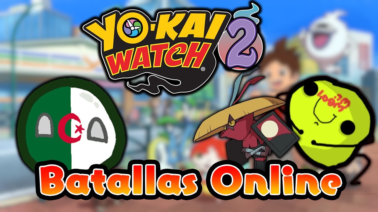 ¡Batallas online en Yo-kai Watch 2!