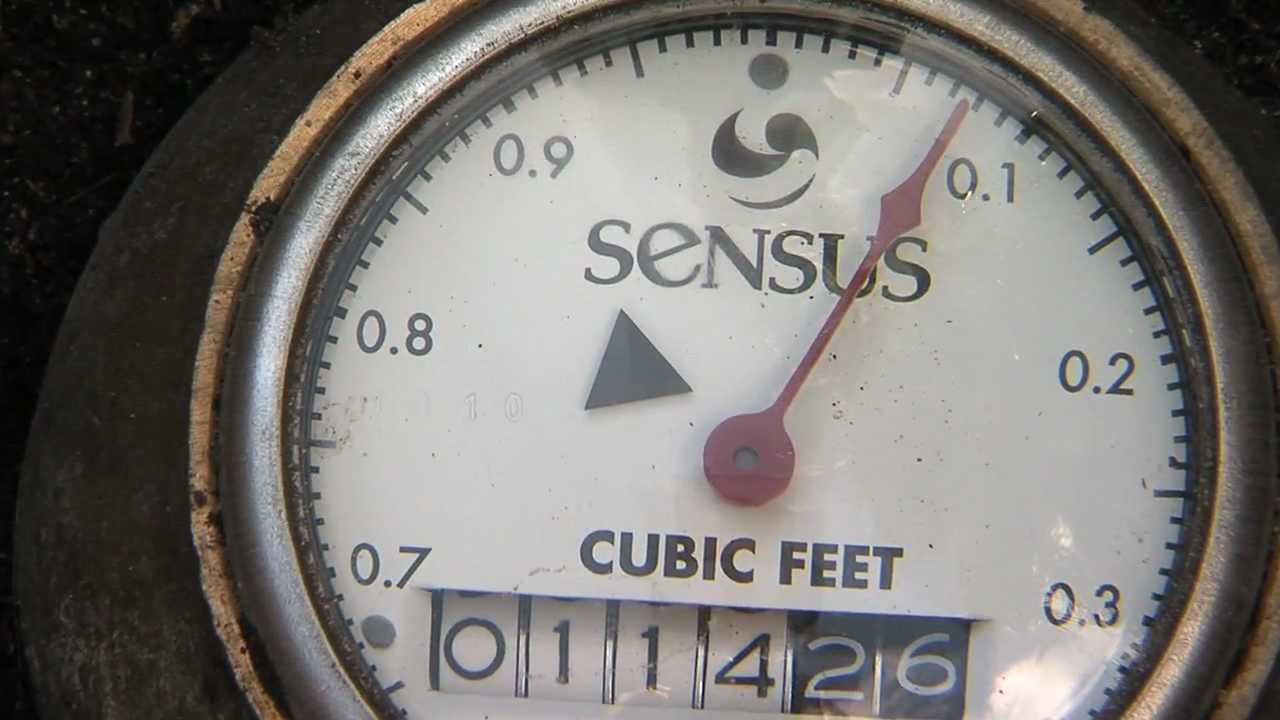 Reading Your Water Meter is Easy