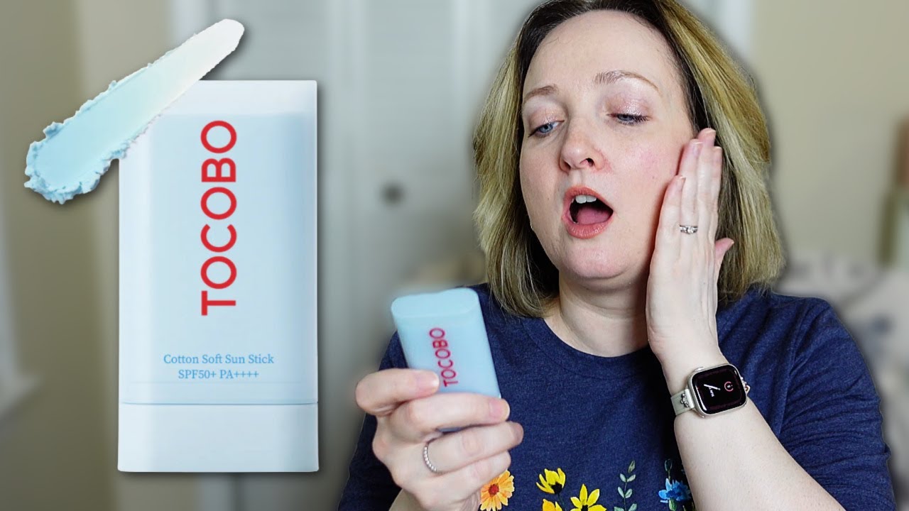 My FAVORITE 😍 TOCOBO Sun Stick SPF 50 Wear Test & Review