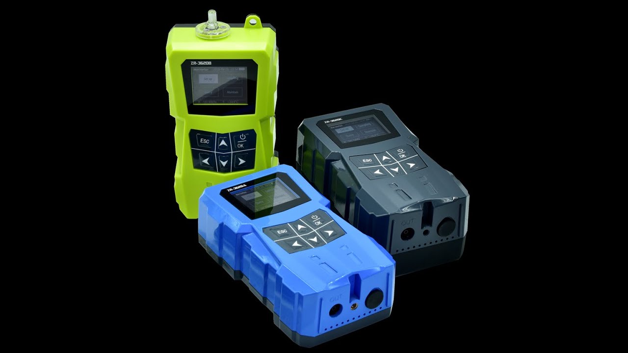 LVS100, LVS200 Low Volume Air Sampler  operation video.