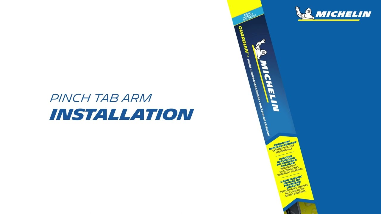 NEW MICHELIN Guardian Plus Beam Blades – Pinch Tab Installation