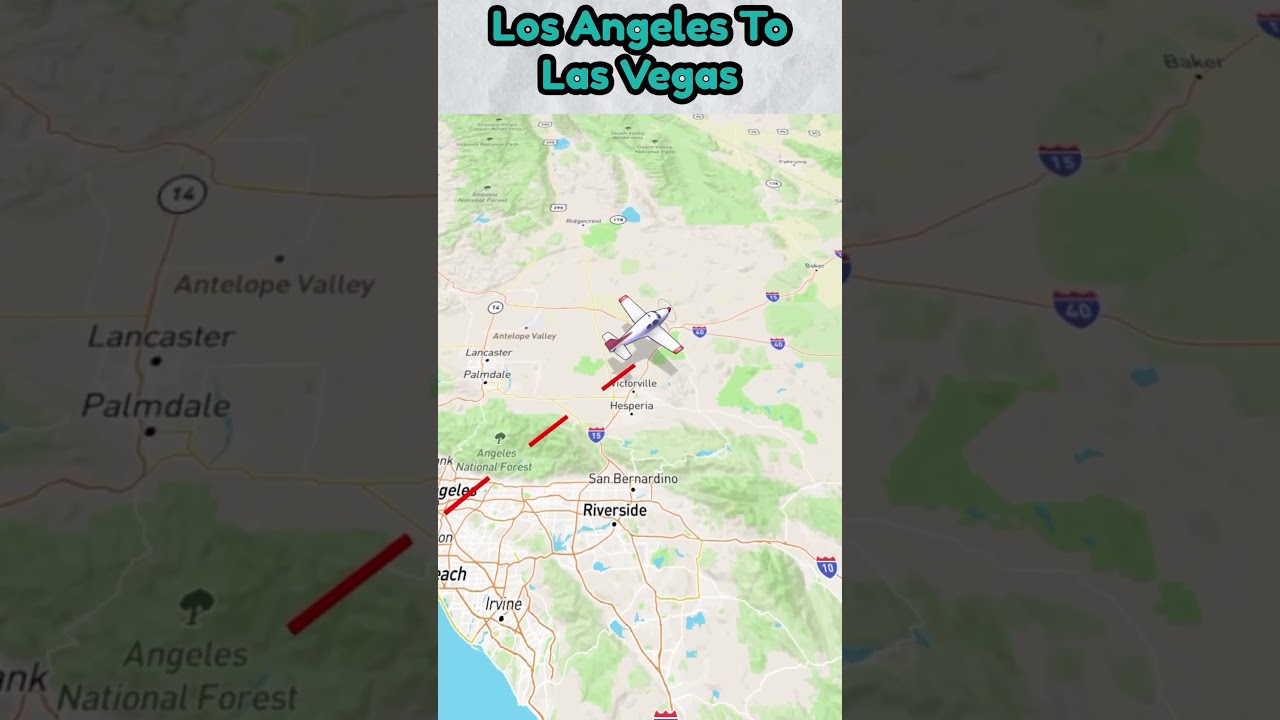 I Took the Most Scenic Los Angeles to Las Vegas Flight: Here's What You Need to Know!