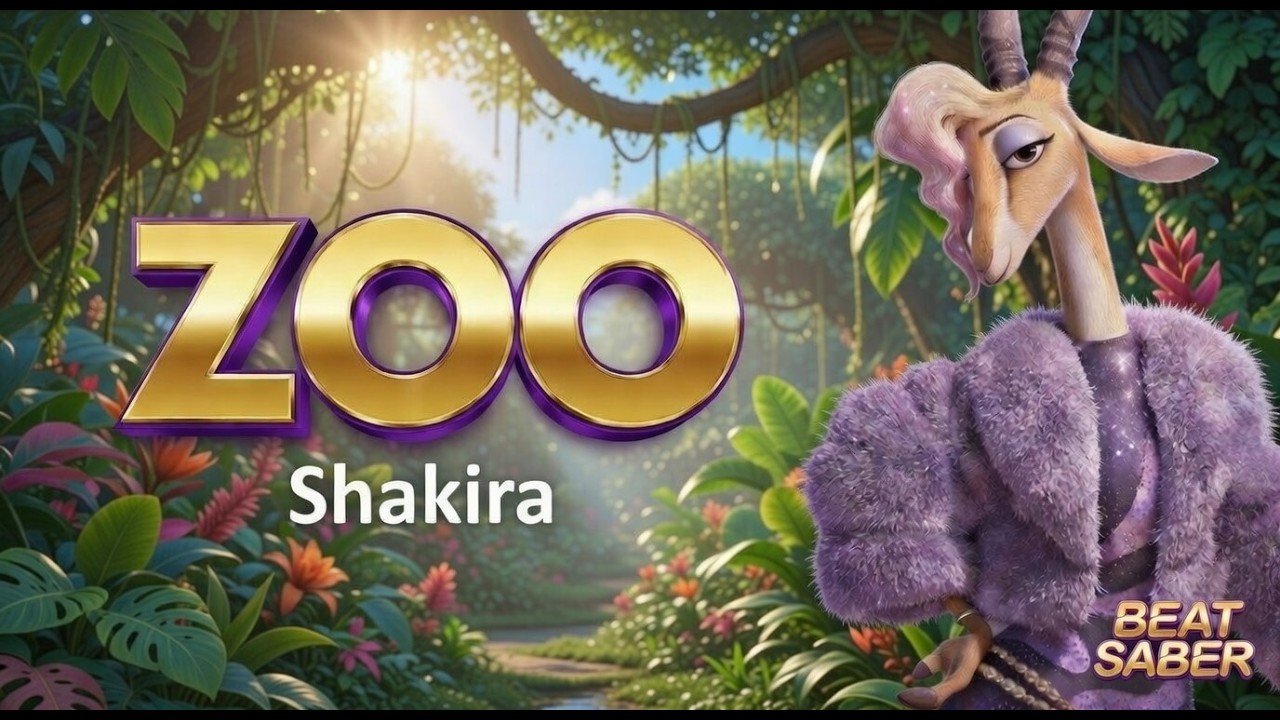 🦌 Shakira Zoo (Zootopia 2) Beat Saber Expert Full Run!
