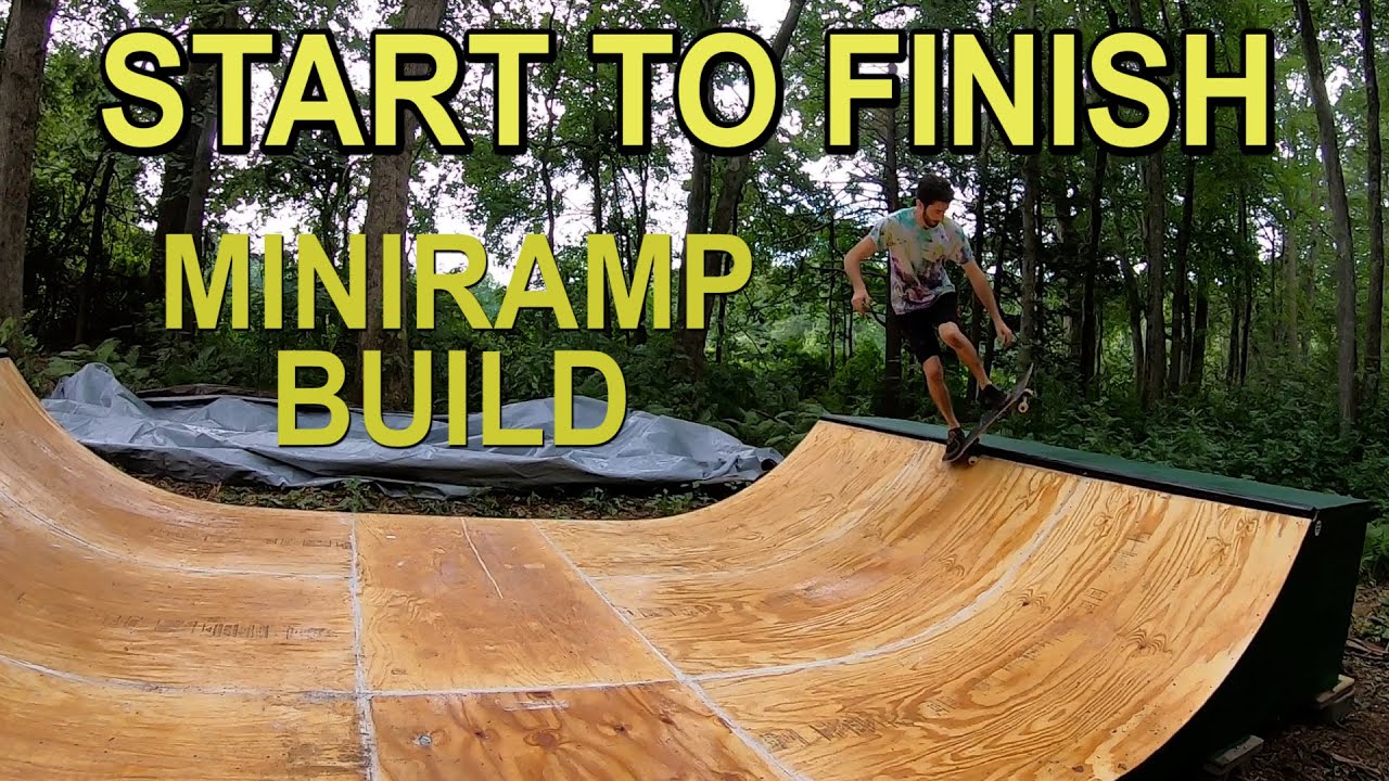 Building the PERFECT BACKYARD MINIRAMP