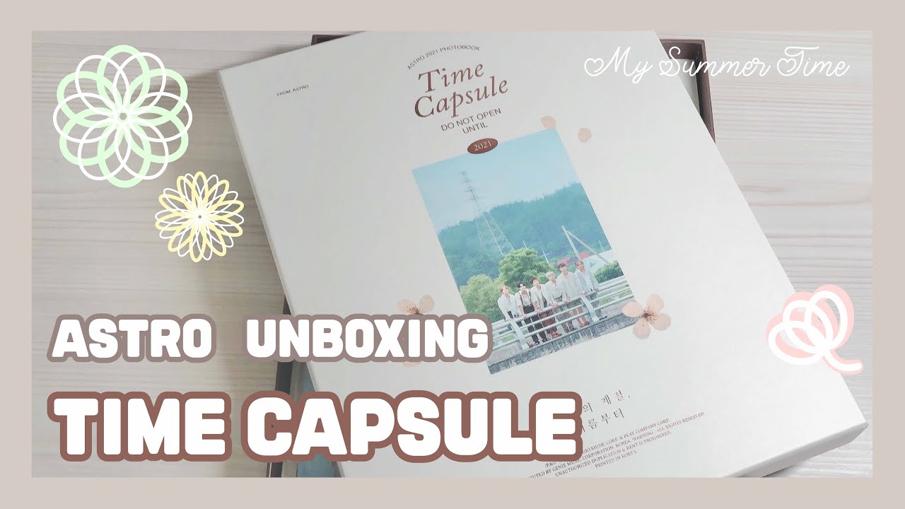 [ 요루하 開箱] ASTRO Time Capsule 時光寫真 開箱 / 驚艷到詞窮 質感爆表的一次 / 韓國通路