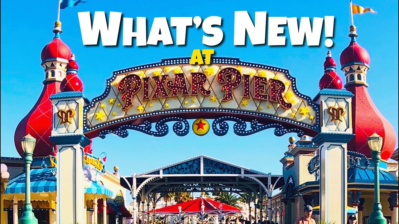 Top 5 New Additions to Pixar Pier!- Rides & Attractions