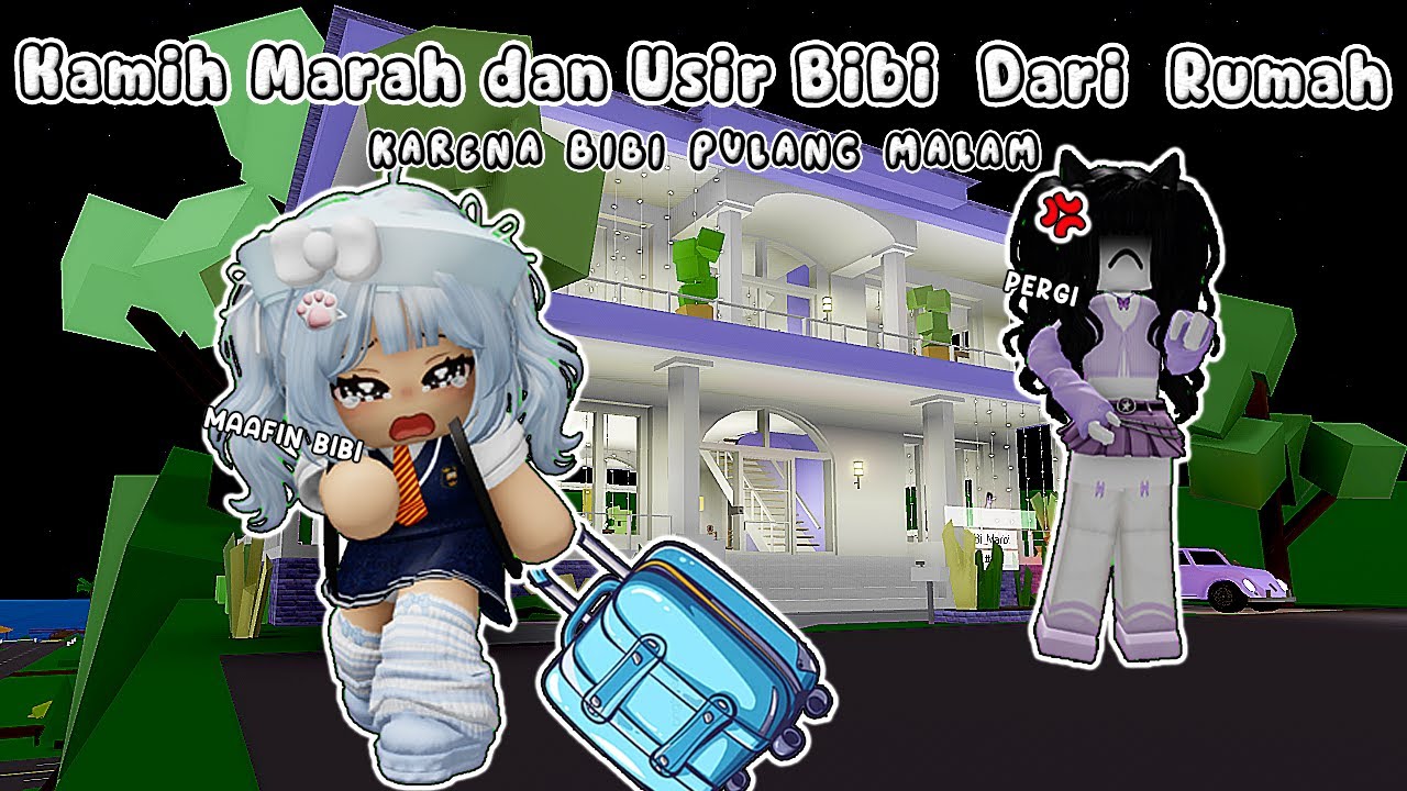BIBI DIUSIR DARI RUMAH KARENA PULANG MALAM  - BIMALA FAMILY || BROOKHAVEN RP 🏡 ROBLOX INDONESIA