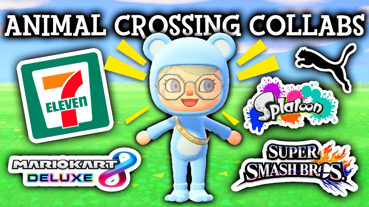 7 Surprising Brand Collabs in Animal Crossing New Leaf #acnl #animalcrossing #newleaf