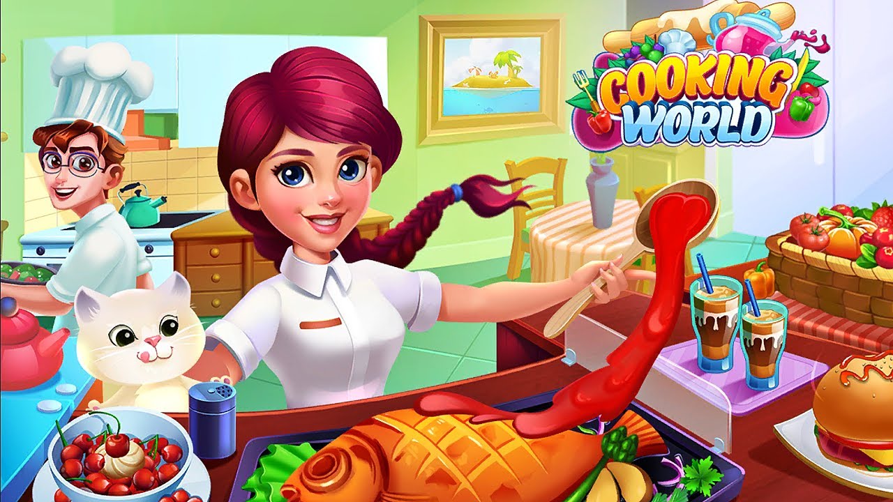 Cooking world: cooking games Gameplay Android Mobile