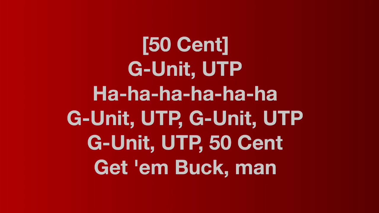 50 Cent - Bloodhound ft. Young Buck Lyrics