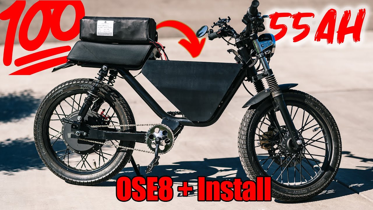 ChiBatterySystems REBEL TOURING for the ONYX RCR Install OSE8 ! DISCOUNT CODE