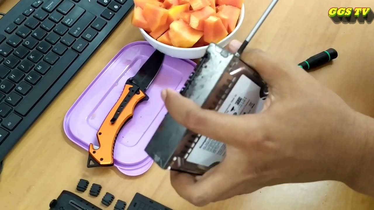 Cara Cepat Bongkar Hardisk Seagate GoFlex Desk (TearDown)
