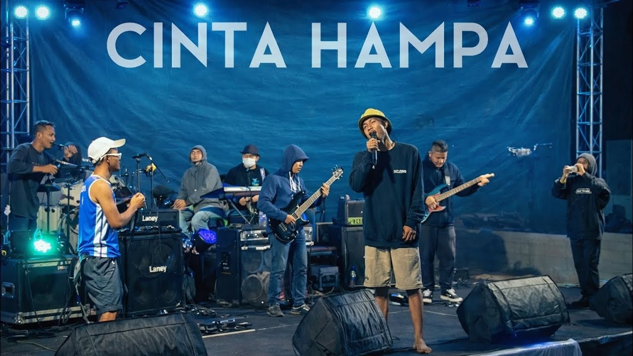 Konser musik..!!! Cinta Hampa (Cover) || Bunga Palsu