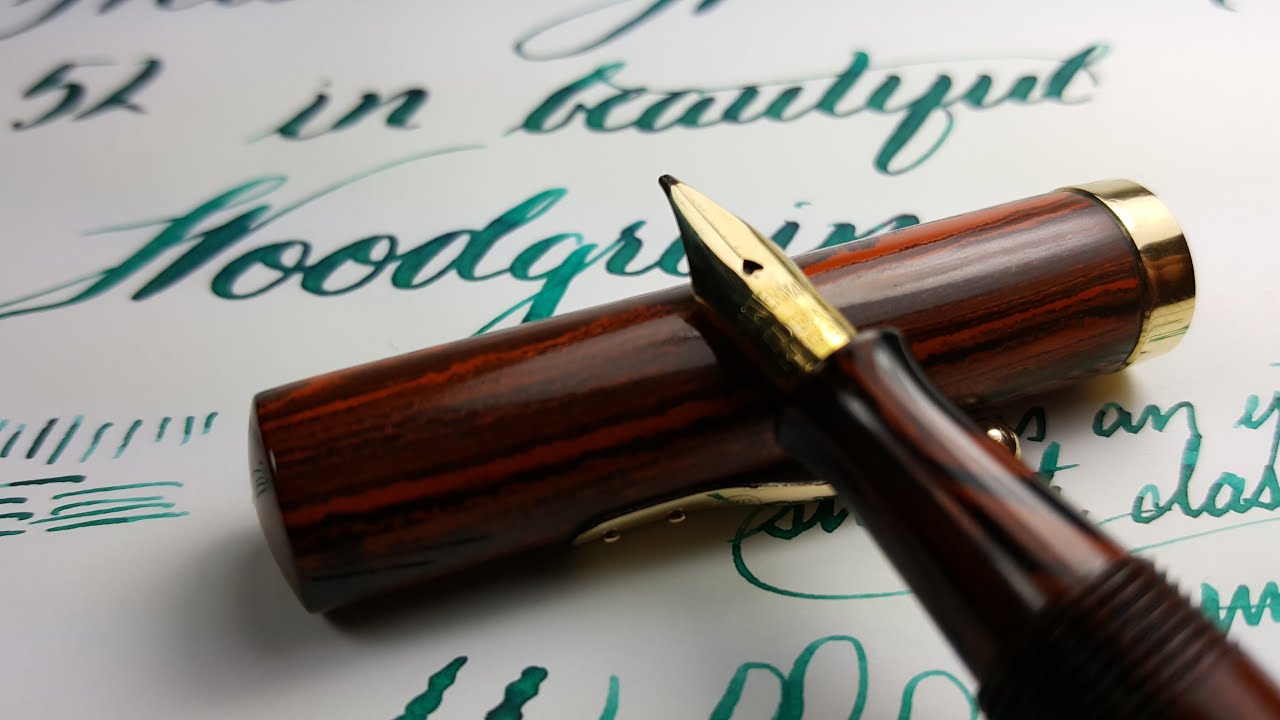 Waterman 52 Woodgrain Super Flexible Elastic STUB