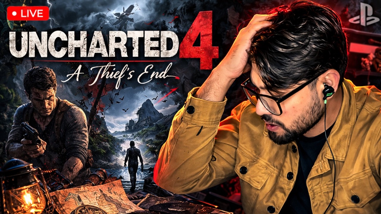 UNCHARTED 4: A Thief’s End LIVE | Final Adventure DAY 4 #Uncharted4 #LiveStream #GamingLive
