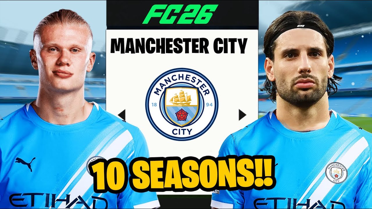 10 Szezonra a Man City Edzője Lettem - Fc 26