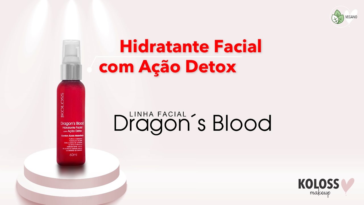 Koloss Makeup   Hidratante    Dragon&acute;s Blood