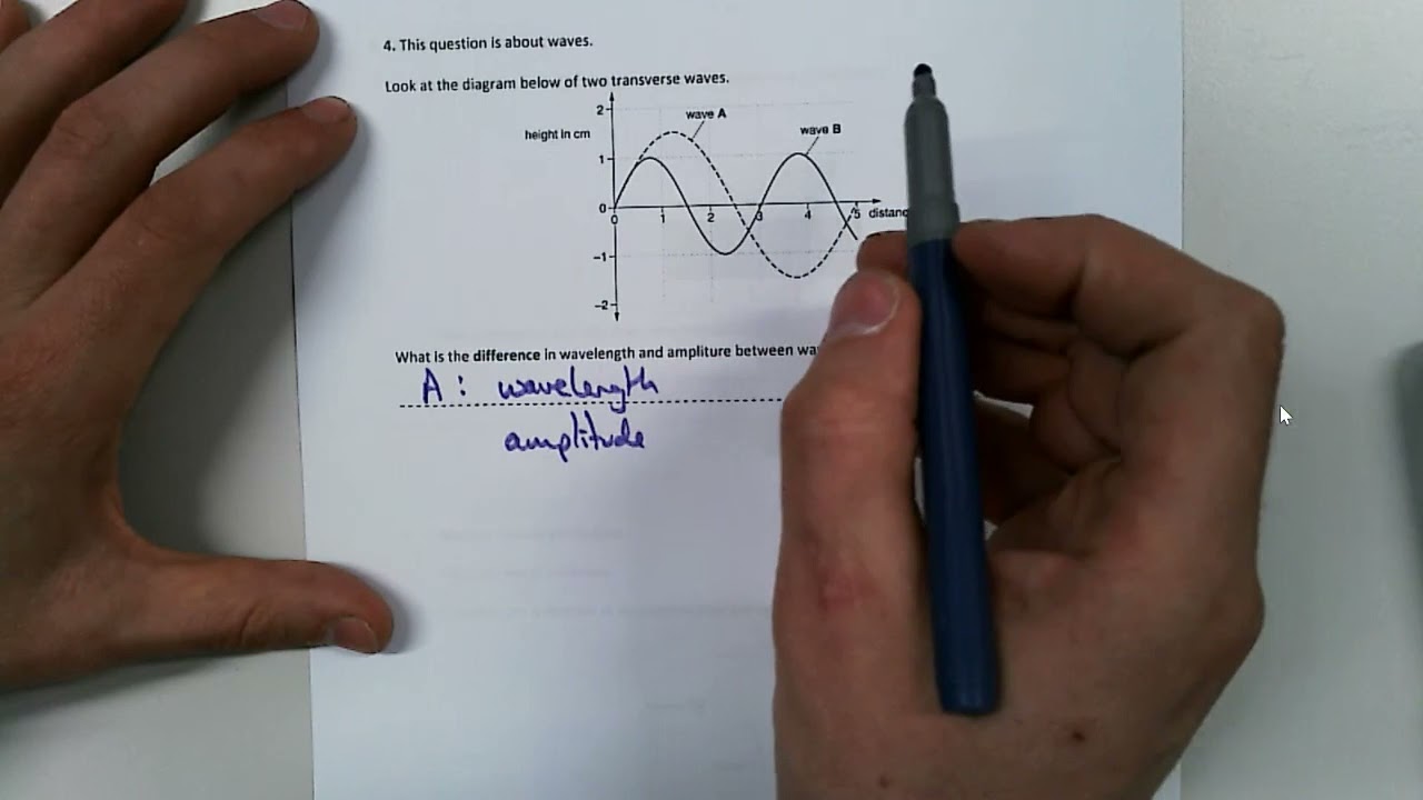 GCSE Waves Exam Questions Walkthrough