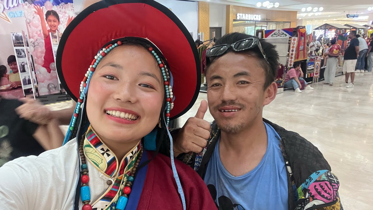 Tibetan  Dance at Mall of Dehradun 💥 Must Watch 🙀#tibetanvloger
