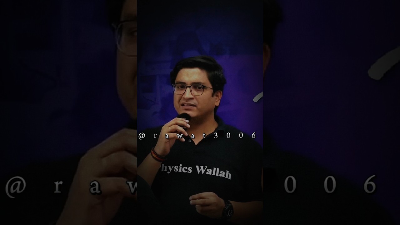 Strategy for 2nd Dropper of JEE by Sachin Sir 💫 || #shorts #jee #physicswallah #success
