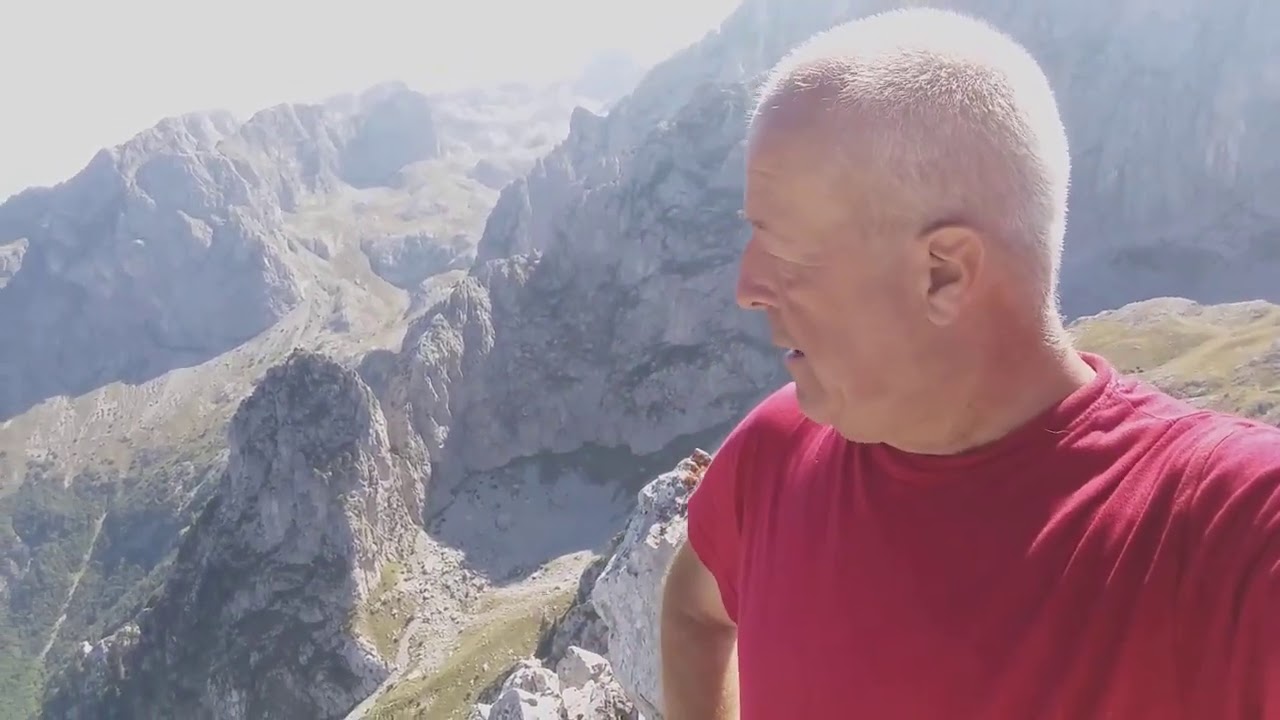 Planinski vrh Očnjak u masivu Prokletija (13. septembra. 2020)