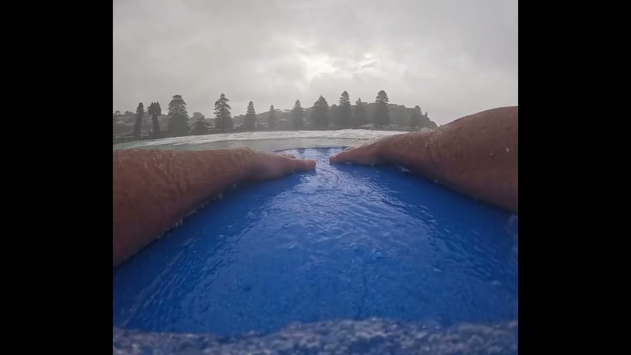 9th March, 2026 #gopro #avoca  #beach #bodyboard  #2026 #surf #waves #raw #pov #noedit